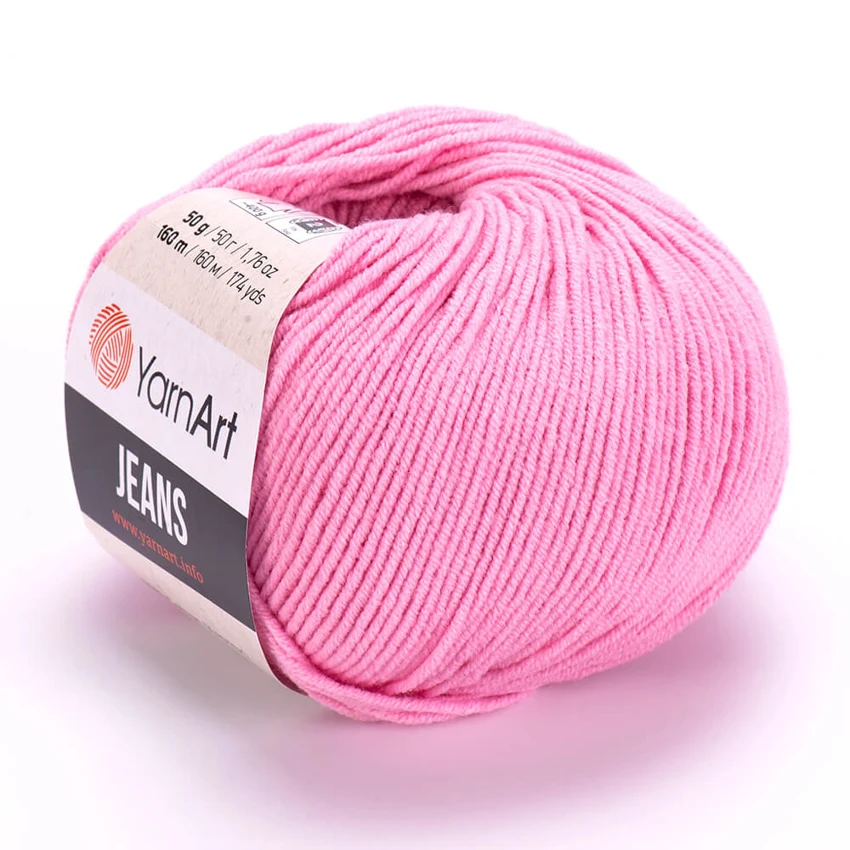 YarnArt Jeans yarn, one illustrated colourway