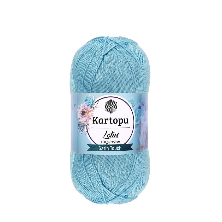Kartopu Lotus yarn, one illustrated colourway